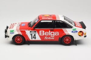 Ford Escort Mk2 RS 1800 #14 Droogmans / Joosten Belga 3rd Place Lotto Haspengouw Rally 1983 Minichamps 1:18 155838714 Metall — bild 3 av 6