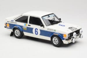 Ford Escort Mk2 RS 1800 #6 B. Waldegård / H-T. Thorszelius Ford Motor Co Winners Acropolis Rally 1977 Minichamps 1:18 1557787 — bild 4 av 6