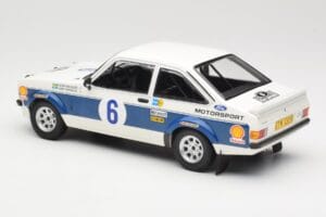 Ford Escort Mk2 RS 1800 #6 B. Waldegård / H-T. Thorszelius Ford Motor Co Winners Acropolis Rally 1977 Minichamps 1:18 1557787 — bild 5 av 6