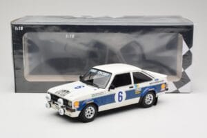 Ford Escort Mk2 RS 1800 #6 B. Waldegård / H-T. Thorszelius Ford Motor Co Winners Acropolis Rally 1977 Minichamps 1:18 1557787 — bild 6 av 6