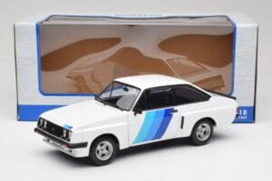 Ford Escort Mk2 RS 2000 X-Pack Diamond Vit & Blå Decor MCG 1:18 MCG18351 Metall — bild 6 av 6