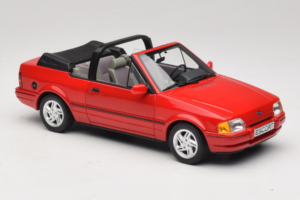 Ford Escort Mk4 XR3i Cabriolet Flamenco Red Otto 1:18 OT1254 Resin — bild 4 av 6