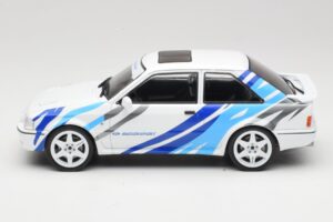 Ford Escort Mk4 RS Turbo S2 Vit Med Dekor MCG 1:18 MCG18547R Metall — bild 3 av 6