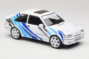 Ford Escort Mk4 RS Turbo S2 Vit Med Dekor MCG 1:18 MCG18547R Metall — bild 4 av 6