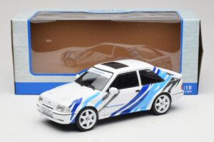 Ford Escort Mk4 RS Turbo S2 Vit Med Dekor MCG 1:18 MCG18547R Metall — bild 6 av 6