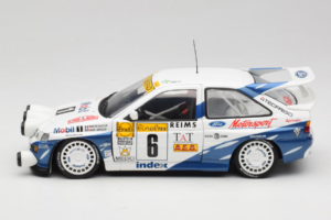 Ford Escort RS Cosworth Mobil 1 #6 F. Delecour / D. Grataloup Rally Monte Carlo Night Version Winner 1994 UT Models 1:18 3945 — bild 4 av 8