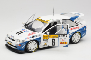 Ford Escort RS Cosworth Mobil 1 #6 F. Delecour / D. Grataloup Rally Monte Carlo Winner 1994 UT Models 1:18 180948106 Metall — bild 2 av 8