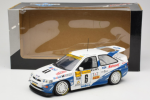 Ford Escort RS Cosworth Mobil 1 #6 F. Delecour / D. Grataloup Rally Monte Carlo Winner 1994 UT Models 1:18 180948106 Metall — bild 8 av 8