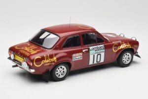 Ford Escort RS 1600 Mk1 #10 H. Mikkola / J. Davenport RAC Rally 1974 IXO 1:18 18RMC047C Metall — bild 2 av 6