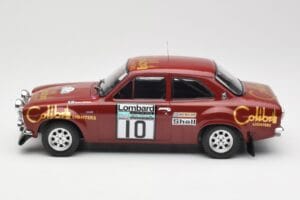 Ford Escort RS 1600 Mk1 #10 H. Mikkola / J. Davenport RAC Rally 1974 IXO 1:18 18RMC047C Metall — bild 3 av 6