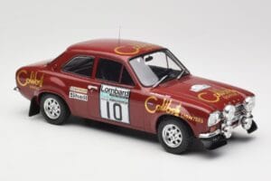 Ford Escort RS 1600 Mk1 #10 H. Mikkola / J. Davenport RAC Rally 1974 IXO 1:18 18RMC047C Metall — bild 4 av 6
