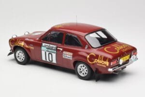 Ford Escort RS 1600 Mk1 #10 H. Mikkola / J. Davenport RAC Rally 1974 IXO 1:18 18RMC047C Metall — bild 5 av 6