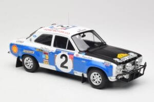 Ford Escort RS 1600 Mk1 #2 R. Clark / J. Porter Safari Rally 1973 IXO 1:18 18RMC075A Metall — bild 4 av 6