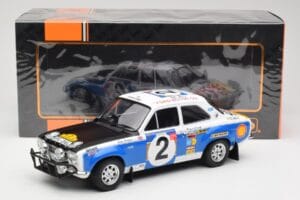 Ford Escort RS 1600 Mk1 #2 R. Clark / J. Porter Safari Rally 1973 IXO 1:18 18RMC075A Metall — bild 6 av 6