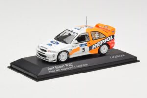 Ford Escort WRC #5 C. Sainz / L. Moya WRC 1997 Minichamps 1:43 430978705 Metall — bild 2 av 4