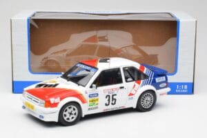 Ford Escort RS Turbo #35 AcD STH Hunsruck Rally 1985 MCG 1:18 MCG18422 Metall — bild 6 av 6