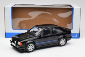 Ford Escort RS Turbo Prinsessan Dianas Privata Bil Svart MCG 1:18 MCG18420 Metall — bild 6 av 6