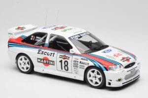 Ford Escort WRC Martini Racing #18 G. Cunico / G. Pirollo Rally San Remo 1998 IXO 1:18 18RMC171A Metall — bild 4 av 6