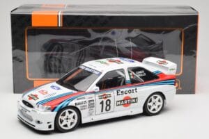 Ford Escort WRC Martini Racing #18 G. Cunico / G. Pirollo Rally San Remo 1998 IXO 1:18 18RMC171A Metall — bild 6 av 6