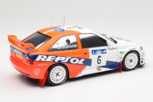 Ford Escort WRC #6 A. Schwarz / M. Giraudet Acropolis Rally 1997 IXO 1:18 18RMC172B Metall — bild 2 av 6