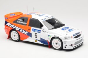 Ford Escort WRC #6 A. Schwarz / M. Giraudet Acropolis Rally 1997 IXO 1:18 18RMC172B Metall — bild 4 av 6