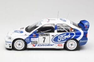 Ford Escort WRC #7 J. Kankkunen / J. Repo RAC Rally 1998 IXO 1:18 18RMC170A Metall — bild 3 av 6