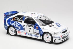 Ford Escort WRC #7 J. Kankkunen / J. Repo RAC Rally 1998 IXO 1:18 18RMC170A Metall — bild 4 av 6