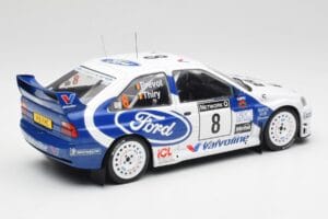 Ford Escort WRC #8 B. Thiry / S. Prevot RAC Rally 1998 IXO 1:18 18RMC170B Metall — bild 2 av 6