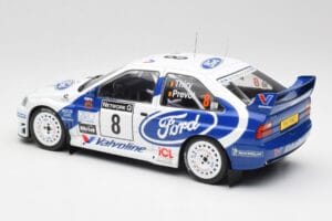 Ford Escort WRC #8 B. Thiry / S. Prevot RAC Rally 1998 IXO 1:18 18RMC170B Metall — bild 5 av 6