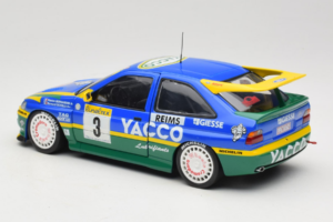 Ford Escort #3 Yacoo P. Bernardini / B. Occelli Rally Monte Carlo 1996 Winner UT Models 1:18 180968203 Metall — bild 7 av 8