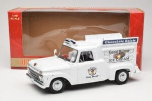 Ford F-100 Good Humor Ice Cream Sun Star 1:18 1288 Metall — bild 8 av 8