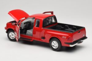 Ford F-150 Flareside SuperCab Röd Mira 1:18 6217 Metall — bild 5 av 8