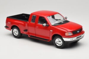 Ford F-150 Flareside SuperCab Röd Mira 1:18 6217 Metall — bild 6 av 8