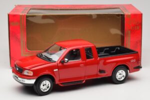 Ford F-150 Flareside SuperCab Röd Mira 1:18 6217 Metall — bild 8 av 8