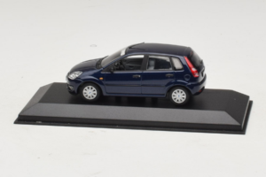 Ford Fiesta Mk5 4-Door Mörkblå Minichamps 1:43 FIESTA001 Metall