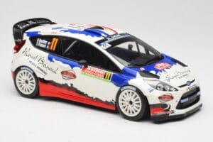 Ford Fiesta RS WRC #11 B. Bouffier / X. Panseri Rally Monte Carlo 2014 Minichamps 1:18 151140811 Metall — bild 4 av 6