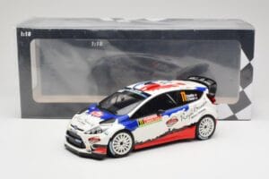 Ford Fiesta RS WRC #11 B. Bouffier / X. Panseri Rally Monte Carlo 2014 Minichamps 1:18 151140811 Metall — bild 6 av 6