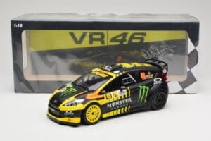 Ford Fiesta RS WRC #46 V. Rossi / C. Cassina 2nd Place Monza Rally Show 2013 Minichamps 1:18 151130846 Metall — bild 6 av 6