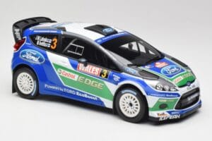 Ford Fiesta WRC #3 J-M. Latvala / M. Anttila Rally Great Britain Winner 2012 Minichamps 1:18 151120803 Metall — bild 4 av 6