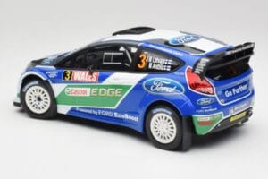 Ford Fiesta WRC #3 J-M. Latvala / M. Anttila Rally Great Britain Winner 2012 Minichamps 1:18 151120803 Metall — bild 5 av 6