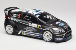 Ford Fiesta WRC #5 O. Tanak / R. Sikk Rally France 2012 Minichamps 1:18 151120805 Metall — bild 4 av 6