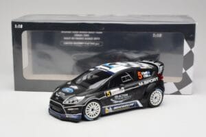 Ford Fiesta WRC #5 O. Tanak / R. Sikk Rally France 2012 Minichamps 1:18 151120805 Metall — bild 6 av 6