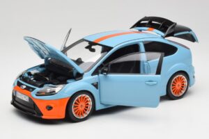 Ford Focus RS LM Classic Edition Gulf 1968 Ford GT40 Tribute Minichamps 1:18 100080068 Metall — bild 2 av 8
