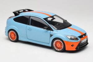 Ford Focus RS LM Classic Edition Gulf 1968 Ford GT40 Tribute Minichamps 1:18 100080068 Metall — bild 6 av 8