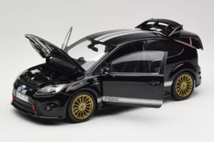 Ford Focus RS LM Classic Edition Panther Black 1966 Ford Mk II Tribute Minichamps 1:18 100080066 Metall — bild 2 av 8