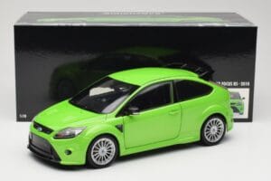Ford Focus RS Mk2 Green Metallic Minichamps 1:18 100080001 Metall — bild 8 av 8