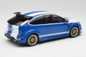 Ford Focus RS Mk2 LM Classic Blå Capri RS2600 Tribute Minichamps 1:18 100080072 Metall — bild 3 av 8