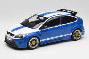 Ford Focus RS Mk2 LM Classic Blå Capri RS2600 Tribute Minichamps 1:18 100080072 Metall
