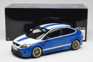 Ford Focus RS Mk2 LM Classic Blå Capri RS2600 Tribute Minichamps 1:18 100080072 Metall — bild 8 av 8