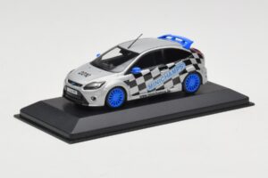 Ford Focus RS Mk2 Promo Blue Wheels Minichamps 1:43 FORD002 Metall — bild 2 av 4